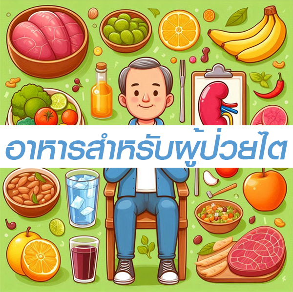 อาหารแนะนำสำหรับผู้ป่วยไต